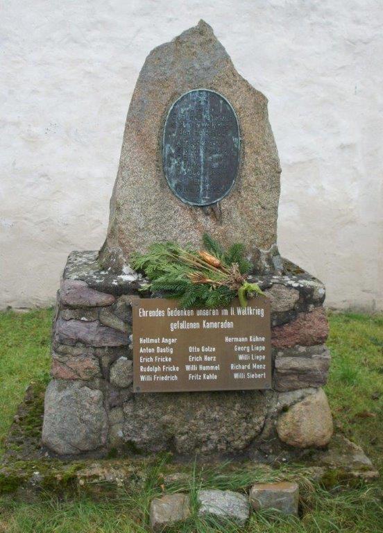 Denkmal in Mahlenzien